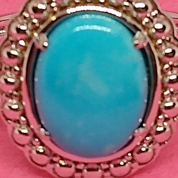 Sleeping beauty turquoise ring, size 6. - Picture 5 of 7